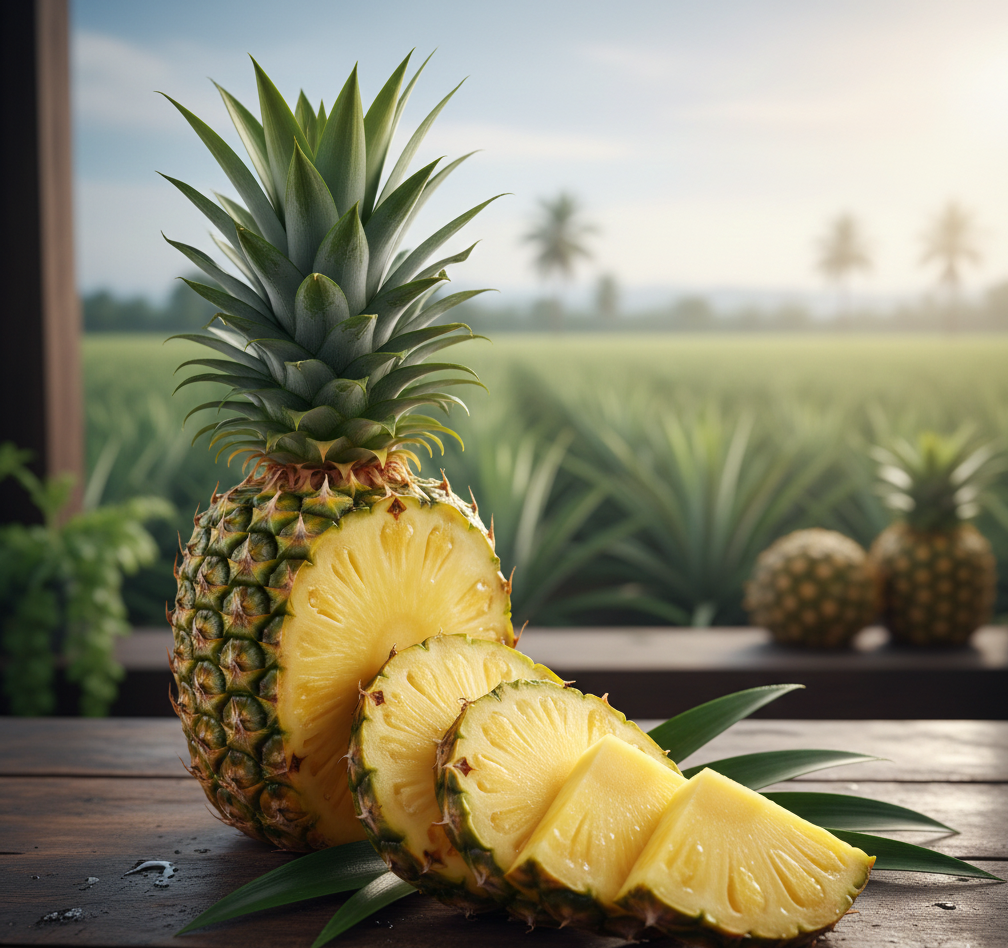 Ananas Ladylices — Pain de Sucre et Cayenne Lisse